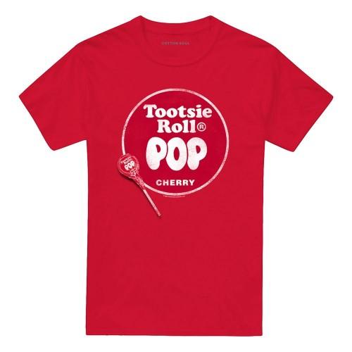 Tootsie Roll Unisex Adult Pop Logo T-Shirt