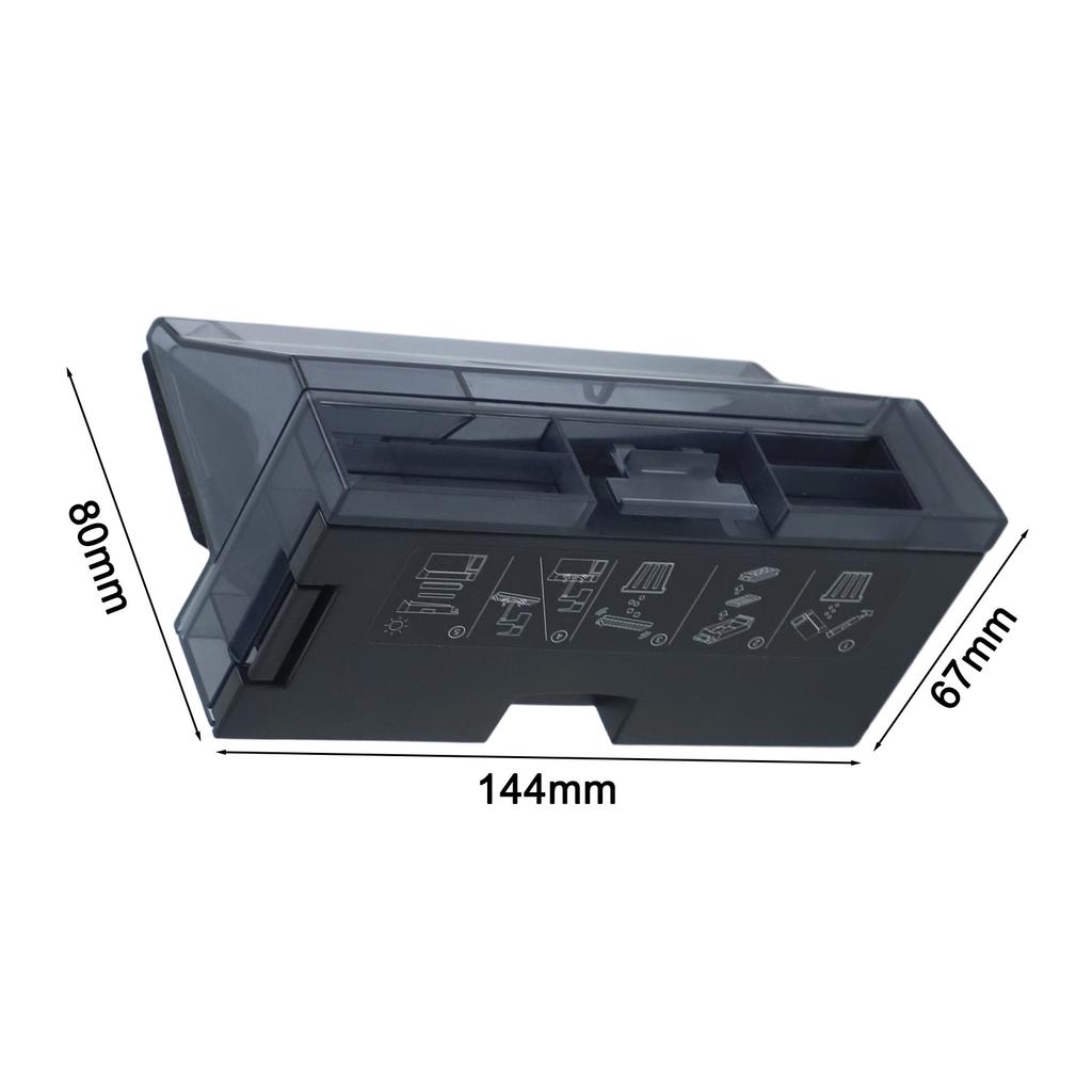 Cleaner ABS Material Grey Accessories For Ecovacs Quick Emptying Compatible With Various Models Replacement Parts