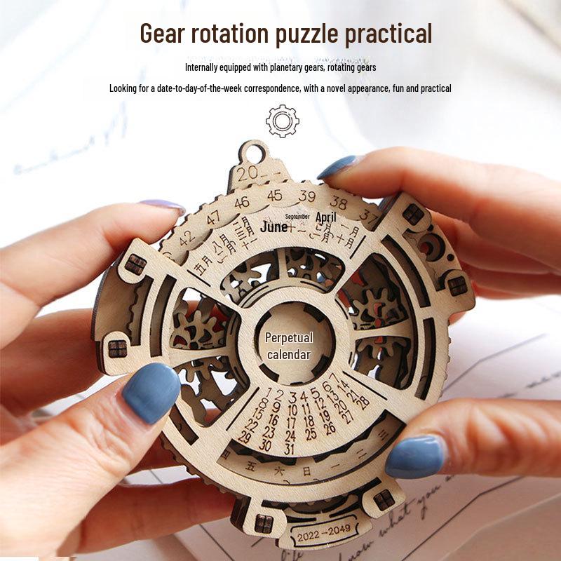 DIY Perpetual Earth Calendar: Handmade Desktop Science Gift & Creative Teaching Aid