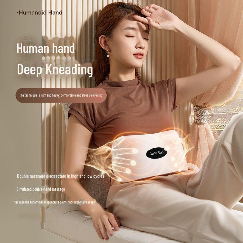 Bianstone Abdominal Massager and Moxibustion Therapy for Intestinal Health