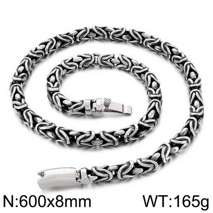 Punk Rock Men`s Necklaces Choker 60CM