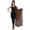 Chiffon-Mischung Dupatta Lange Stola Frauen Wickeln Indische Schals Chunni Indian