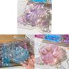 Tpr Purple Crystal Cat Paw Stress Relief Toy For Kids And Teens