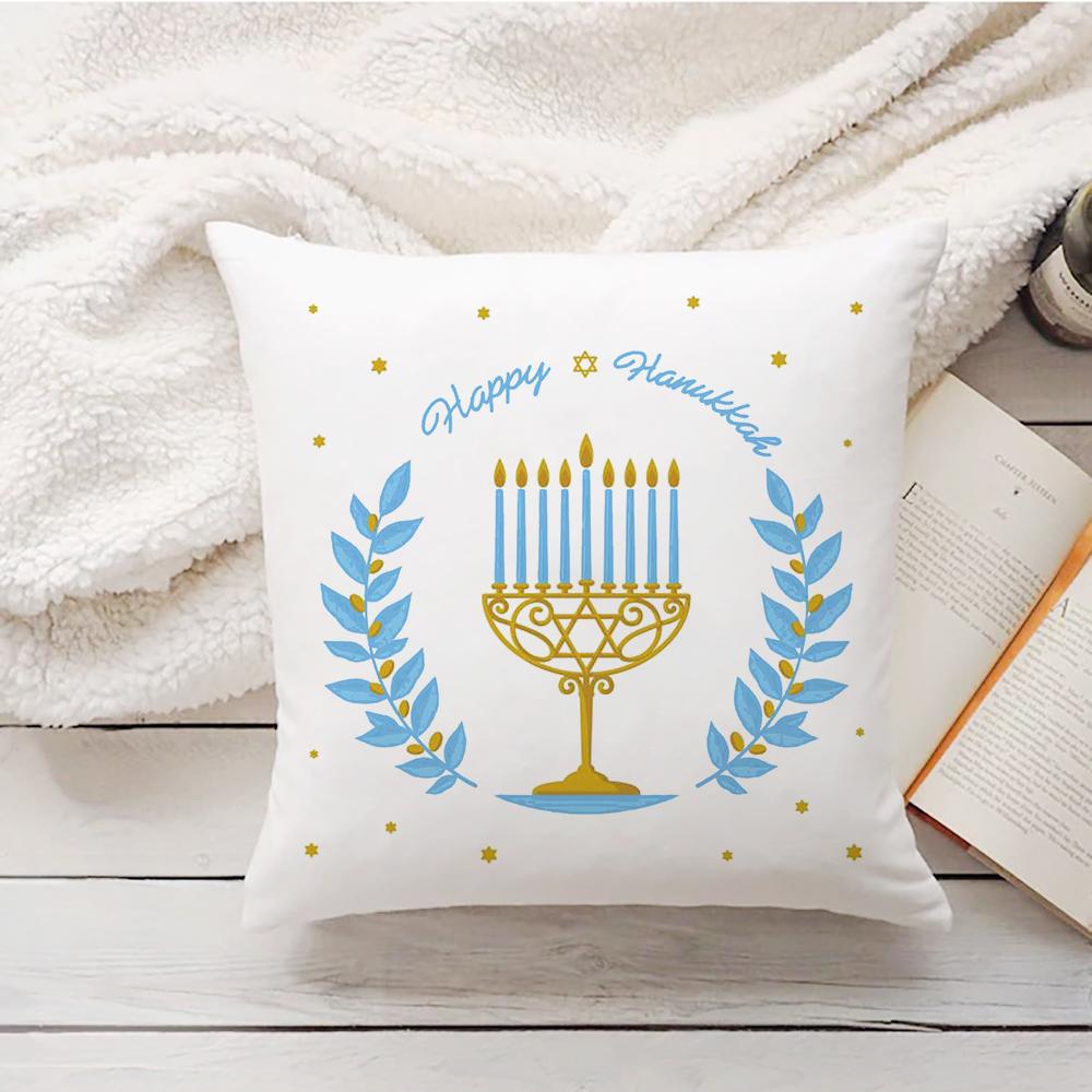 Bedroom Office Seat Pillow Cover Holiday Party Home Cushion  Living Room Sofa   Decoration