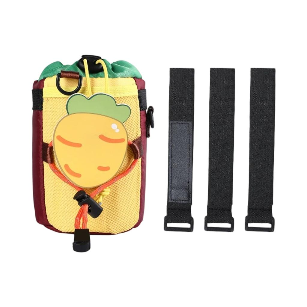 Cycling Water Bottle Carrot Bag - Front Handlebar Storage Pouch, Multi-Use Cup Holder for Bikes and Electric Vehicles