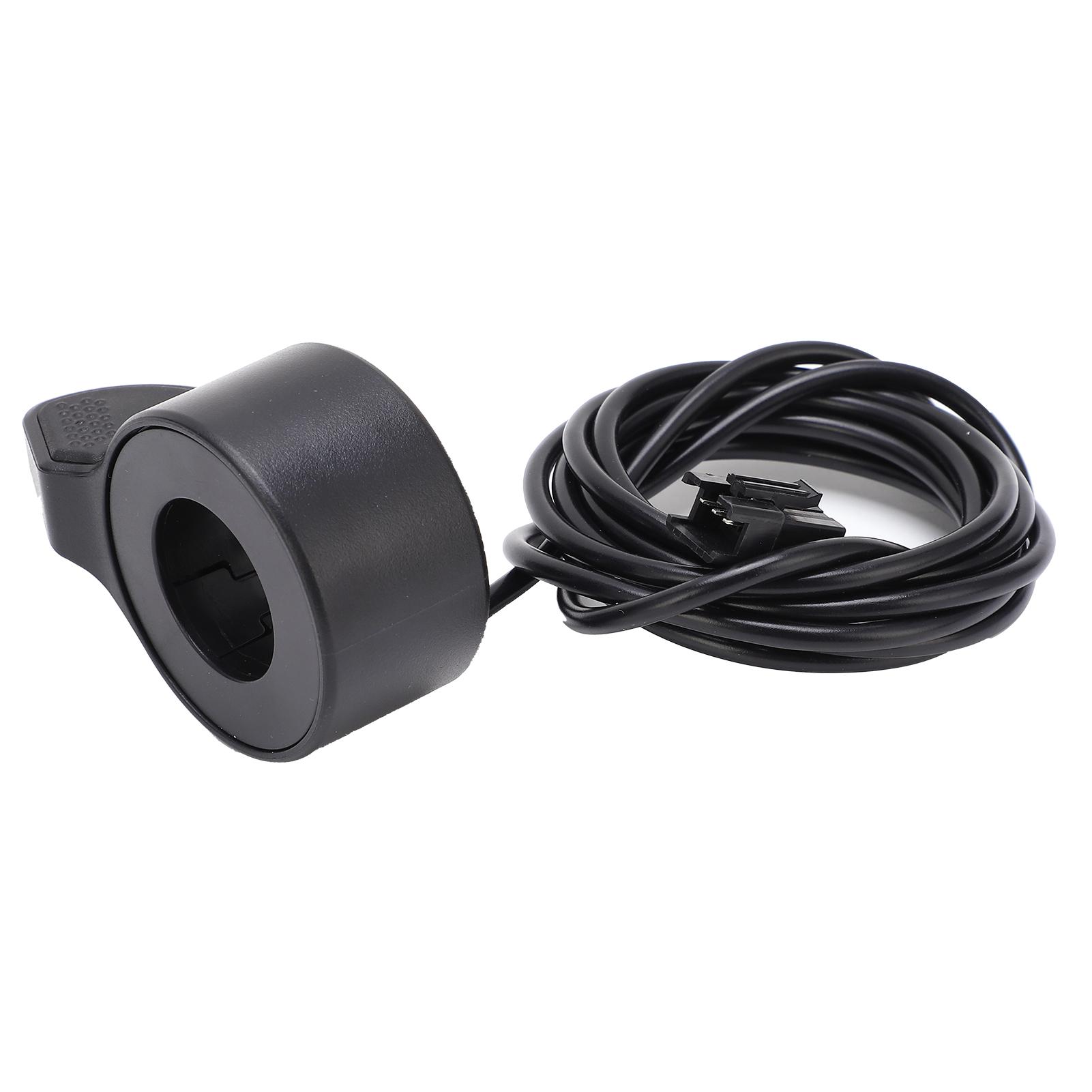 

Thumb Throttle Adjustable Waterproof Ergonomic E Bike Speed Controller for 22mm Handle Diameter Electric Bicycle