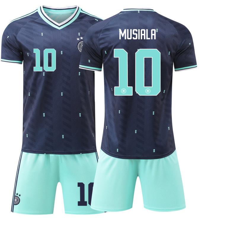 

Classic Print Football Jersey Adult Kids Fashion Short Sleeve Sport Uniform Casual Training Wear XXL