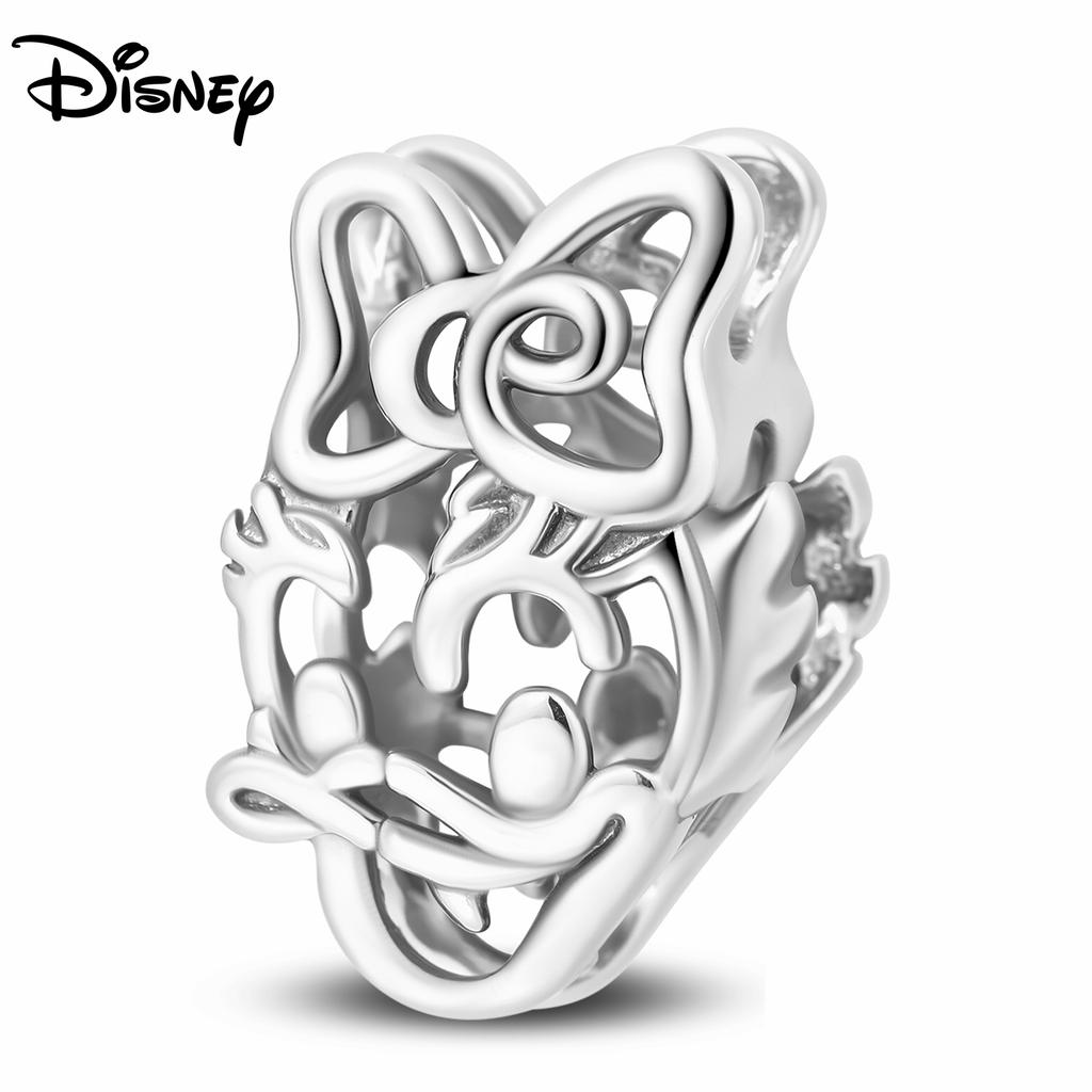 Disney 925 Silver Red Spider Ratatouille Charms Bead Earrings Bracelet Fit Original Bracelets DIY Birthday Jewelry Gift