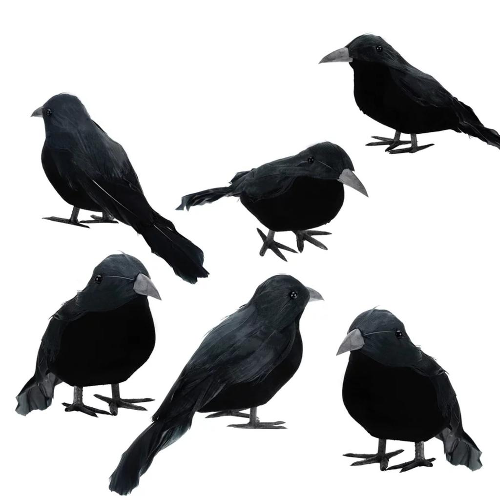12 or 18 Piece Small Realistic Figurines for Halloween Decoration