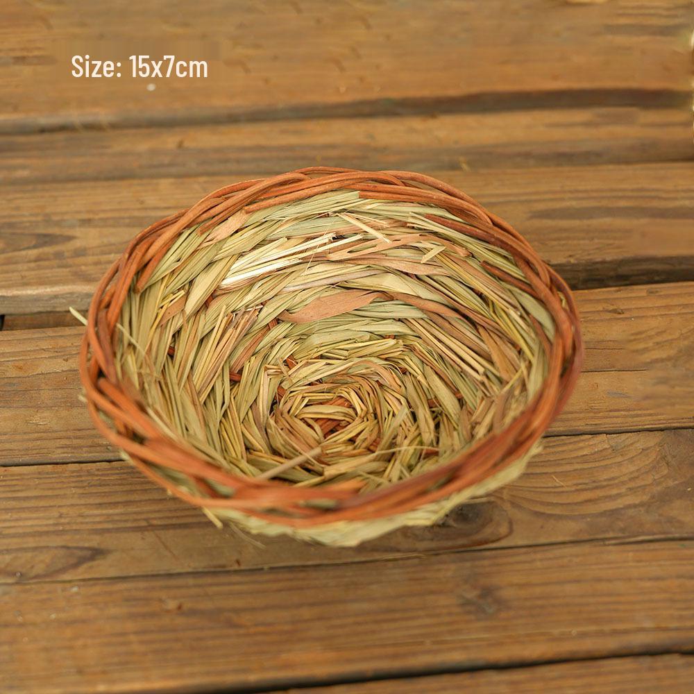 Porcelain Hen and Rooster Feather Ornament for Display and Photography Prop