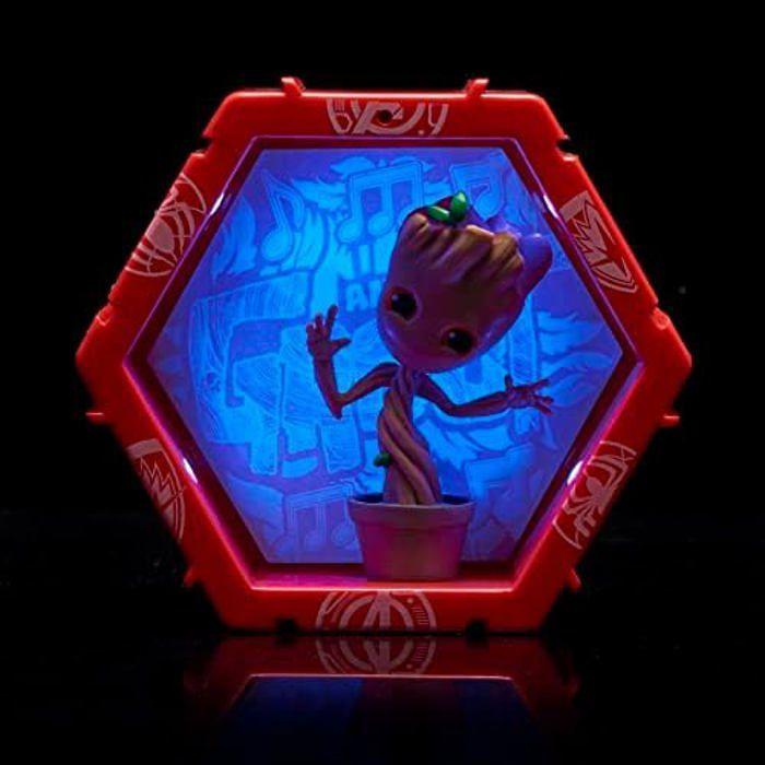 Figurine De Collection - WOW! PODS - Groot En Pot - Lumineuse - Connectable - Sous Licence Marvel