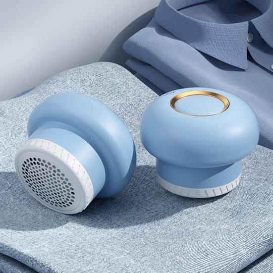 Electric Fabric Shaver USB Rechargeable 6-Leaf Blades Sweater Defuzzer Cordless Clothes Lint Remover Portable Fuzz Pills Trimmer