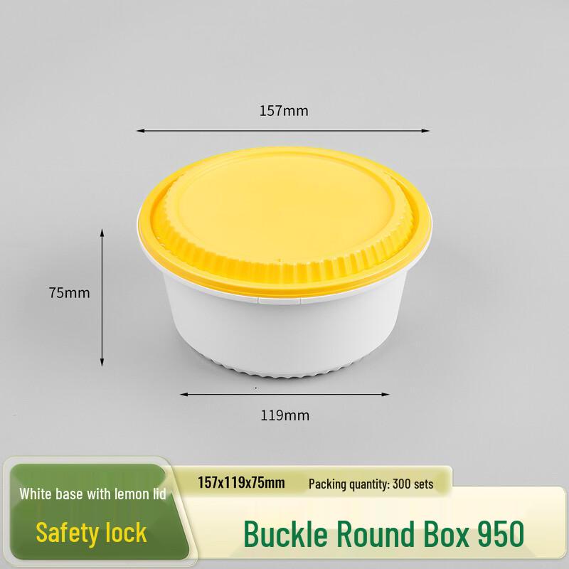 Shixun Disposable Food Containers with Locking Lids