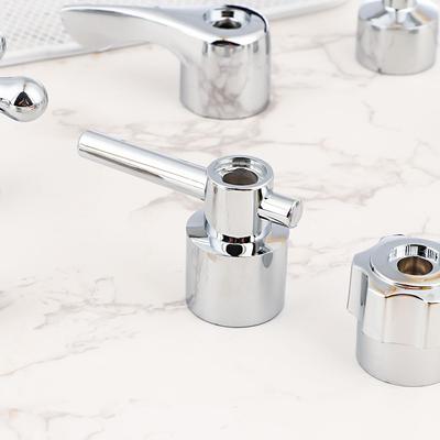 1Pcs Knob Faucet Switch Handle Quick Open Valve Faucet Handle Triangle Valve Dish Basin Handle Small Spout