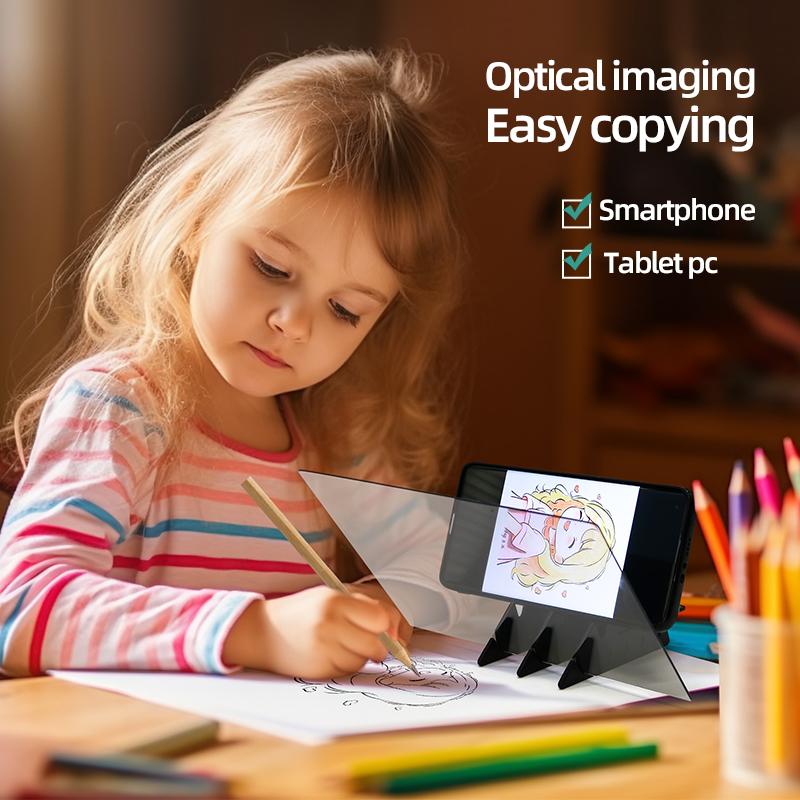 Projektions Zeichenbrett Zeichenskizze Licht Schatten Multifunktionales Transluzentes Zeichenbrett Malspielzeug Für Kinder Geschenk