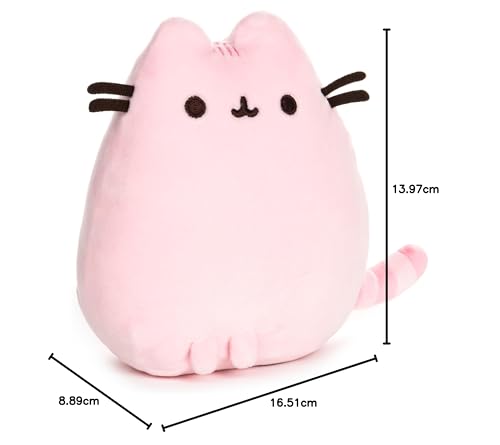 GUND Pusheen Pet Poseable Plush Animal Cat Pink 6 inch