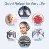 Aquior Shower Cap Disposable, 100 PCS Shower caps Large&Thick Waterproof Clear Plastic Elastic Hair Bath Caps For Women Kids Girls, Hotel and Hair