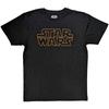 Star Wars Unisex T-Shirt: Logo Outline (X-Large)