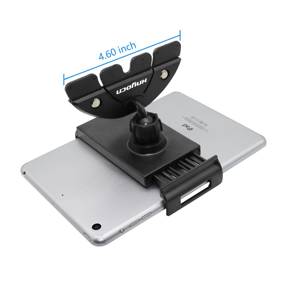 Universal 7 8 9 10 11 Inch Car CD Slot Tablet Bracket Mobile Phone Holder Mount Stand Rotatable for Iphone Samsung Xiaomi Huawei