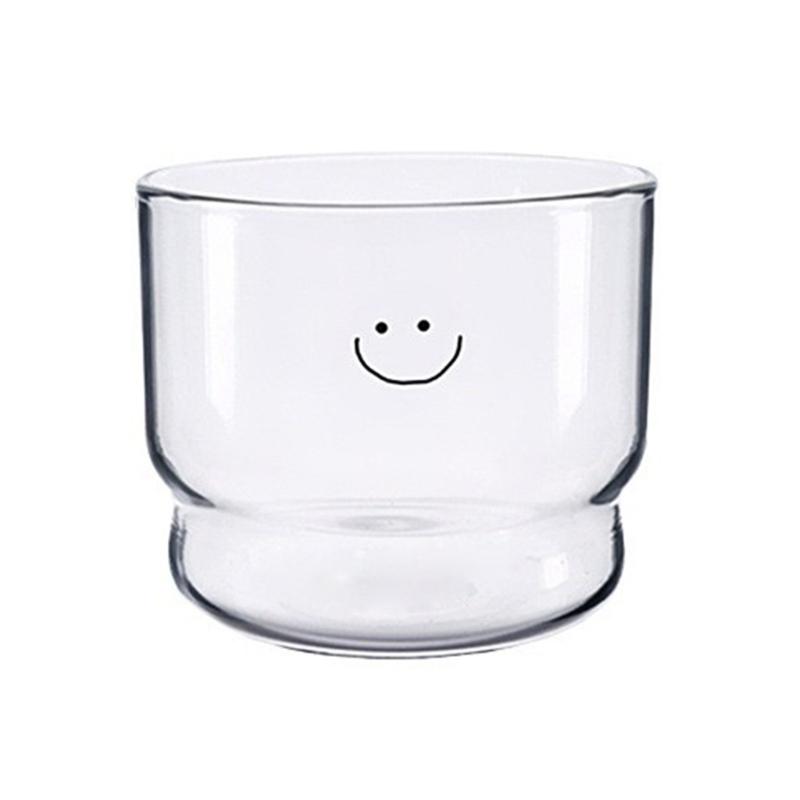 

Borosilicate Glass Drinking Mugs Convenient Microwaveable Glass Cup Stable Glass Mugs For Warm Beverages At Works