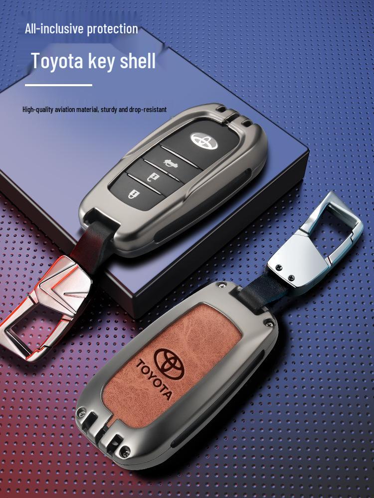Compatible Key Case for Toyota Land Cruiser Prado Old Model