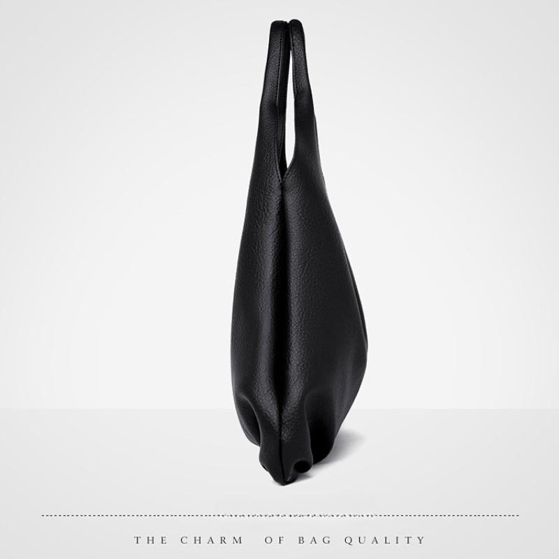 LEMON KOKO Простые однотонные женские вместительные сумки 2024 года — фото 10