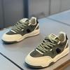 Spring new soft-soled low-top board shoes leather lace-up comfortable casual shoes dj