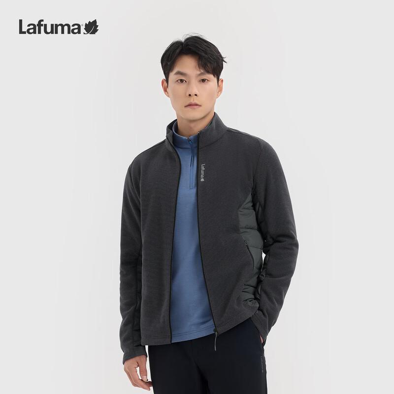 Lafuma Men's Stand-Collar Spliced Fleece Jacket