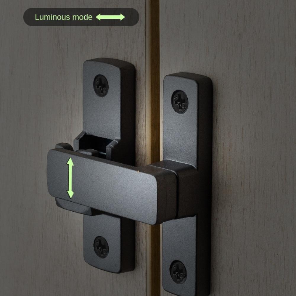 Zinc Alloy Luminous Door Buckle Furniture Positioning Latch New Door Latch  Door