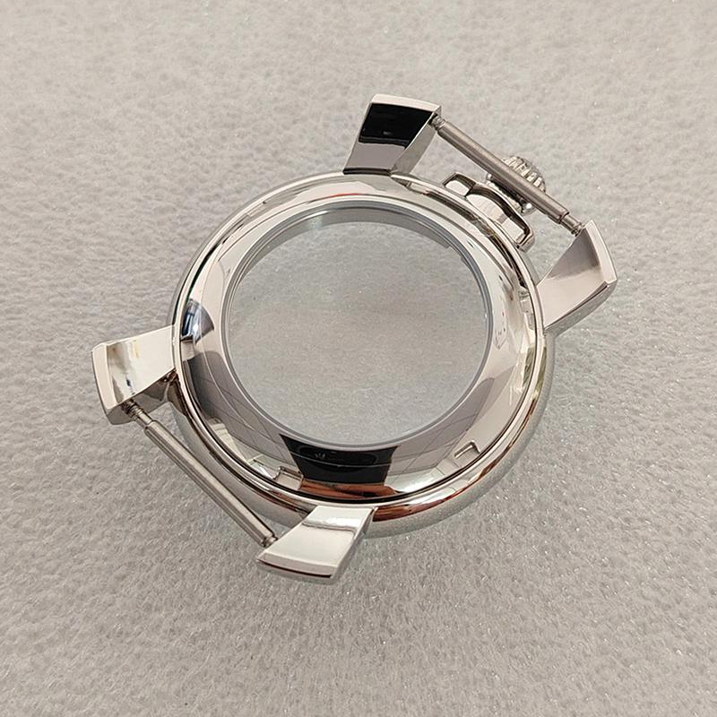 40Mm Watch Case For Nh35 Stainless Steel Case Mineral Glass For Nh35 Movement 3/12 O'Clock Watch Case Watch Accessories
