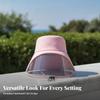 Gust-Resistant Sun Hat with Visor | Comfortable, guarding, Headwear, for Beach