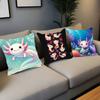 Süßer Axolotl Kissenbezug Heimdeko Überwurf für Sofa Bett Auto Zimmerdeko Geschenkidee