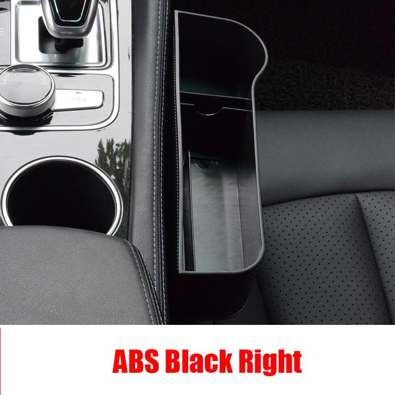 Leather Car Cup Holder Seat Side Pockets Storage Holder Auto Seat Gap Crevice Storage Organizer Box Auto Interior Accessories