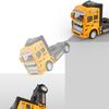 Plastic Container Transport Truck Toy Zinc Zinc Alloy Large Truck Toy Creative Kids Toys  Birthday Gift