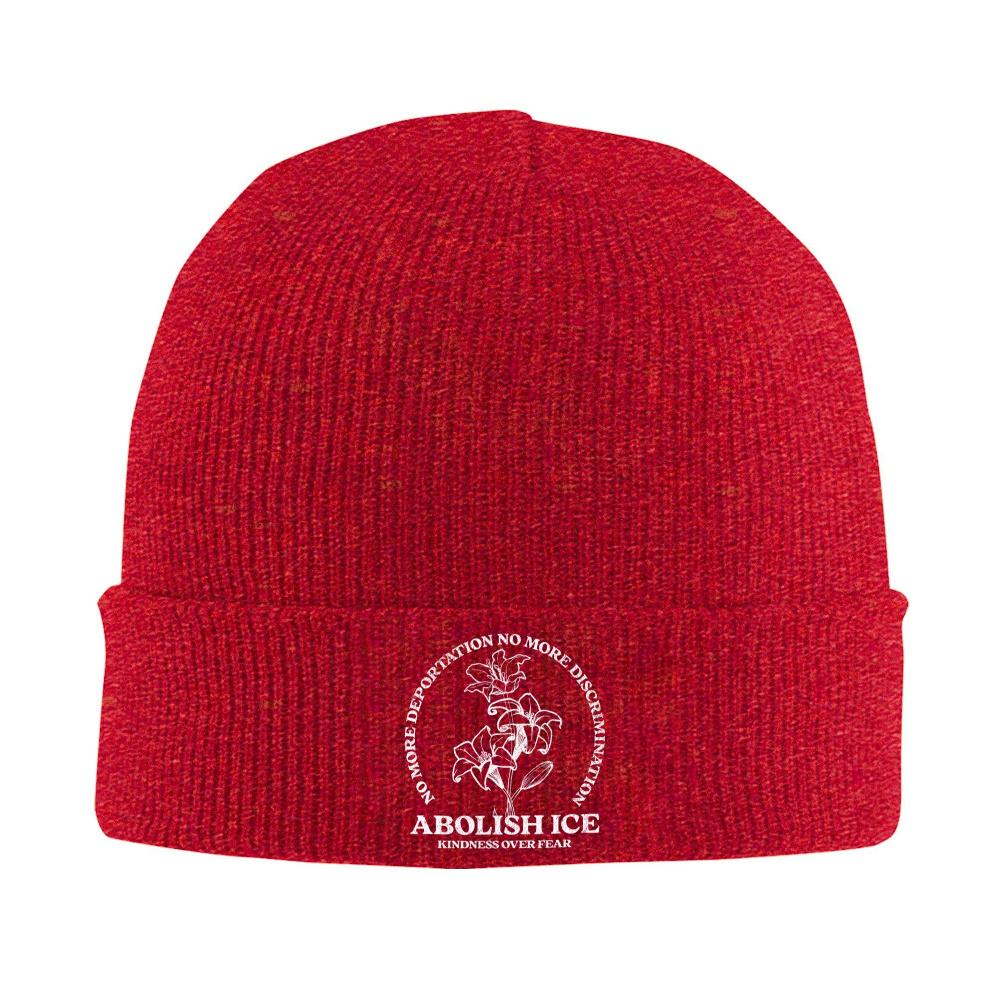 

Abolish ICE Beanie Hats Bonnet Hats Men Women Unisex Cute Outdoor Sport Knitted Hat Autumn Printed Head Wrap Caps One Size