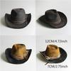 Painted Tie-Dye Cowboy Hat Unisex Sun Hat Wide-Brimmed Malleable Straw Woven Western Cowboy Hat Music Club Party Holiday Hat