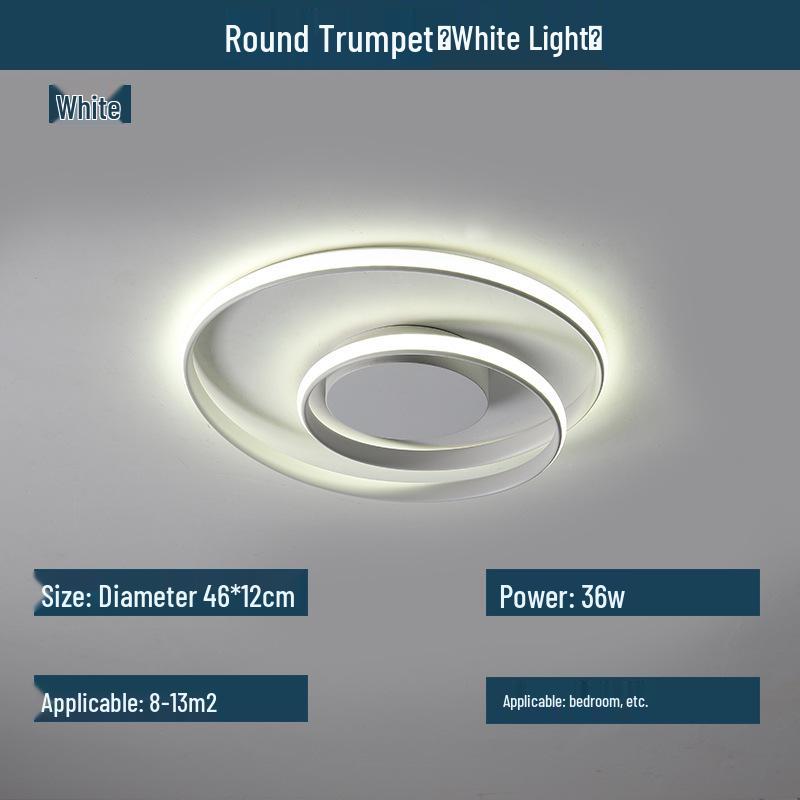 Nordic Postmodern LED Ceiling Light - Minimalist, Creative Design for Living Room or Bedroom