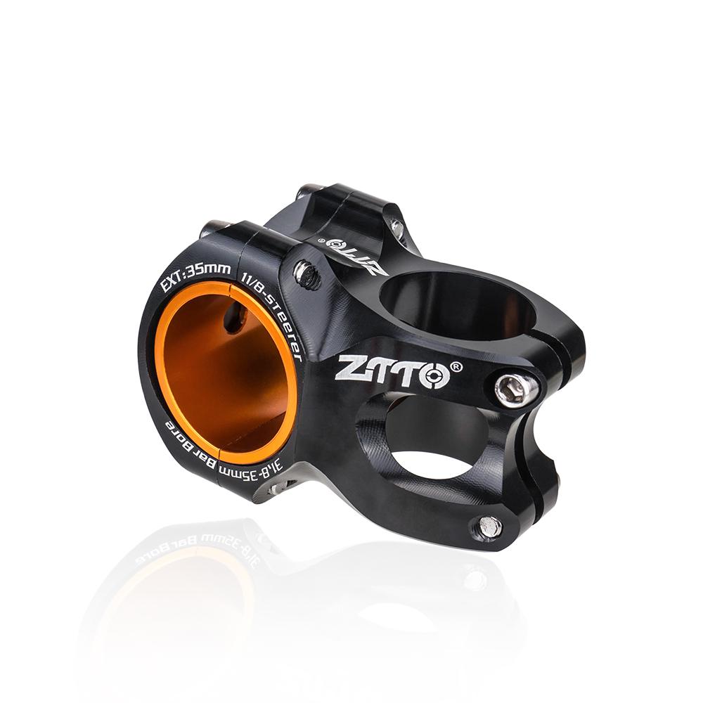 ZTTO MTB High-Strength Lightweight Bicycle Stem CNC Aluminum Alloy 0 Degree Rise DH AM Enduro For 35mm / 31.8mm Bike Handlebar