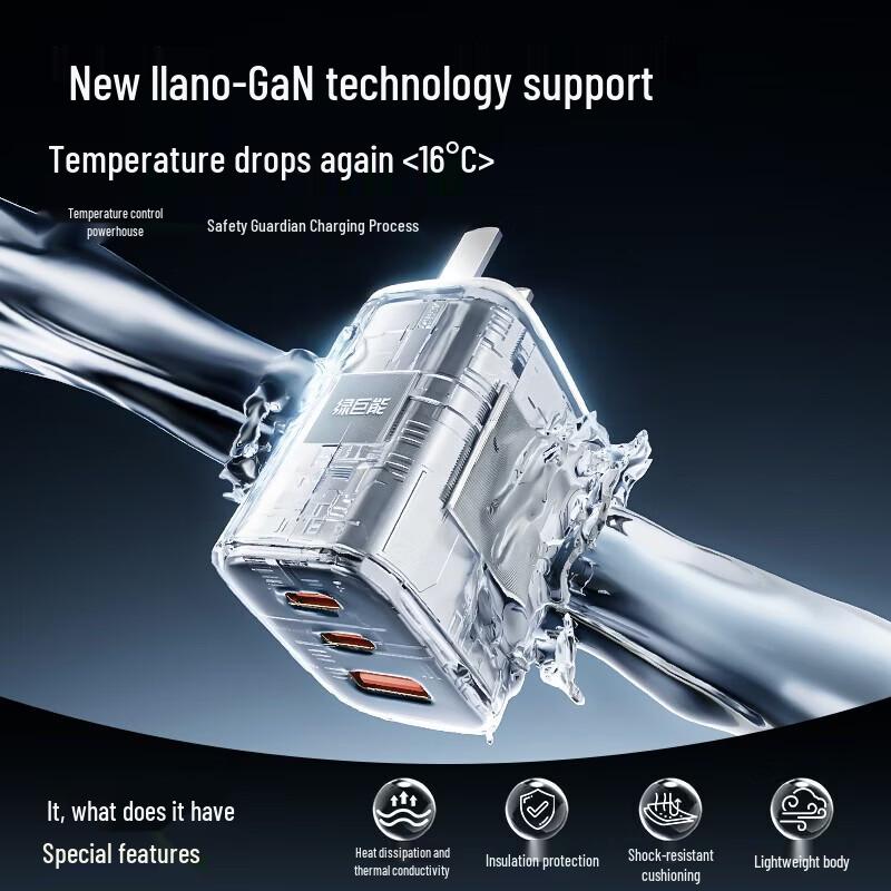 llano 65W GaN PD Fast Charger