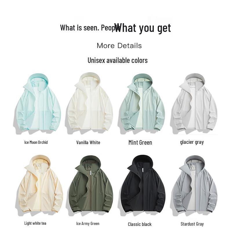 Jeanswest Unisex UV Protection Ice Silk Jacket