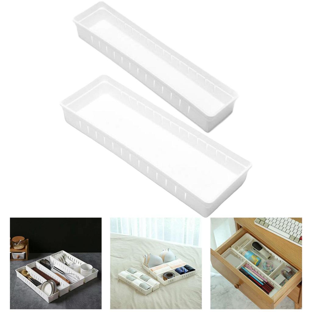 Kitchen Drawer Organizer Tray Cutlery Drawer Dividers Tray Multi Use for Serving