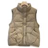 Winter Fashion Down Cotton Stand-up Collar Short Loose Women's Vest Wear Versatile Vest Jacket