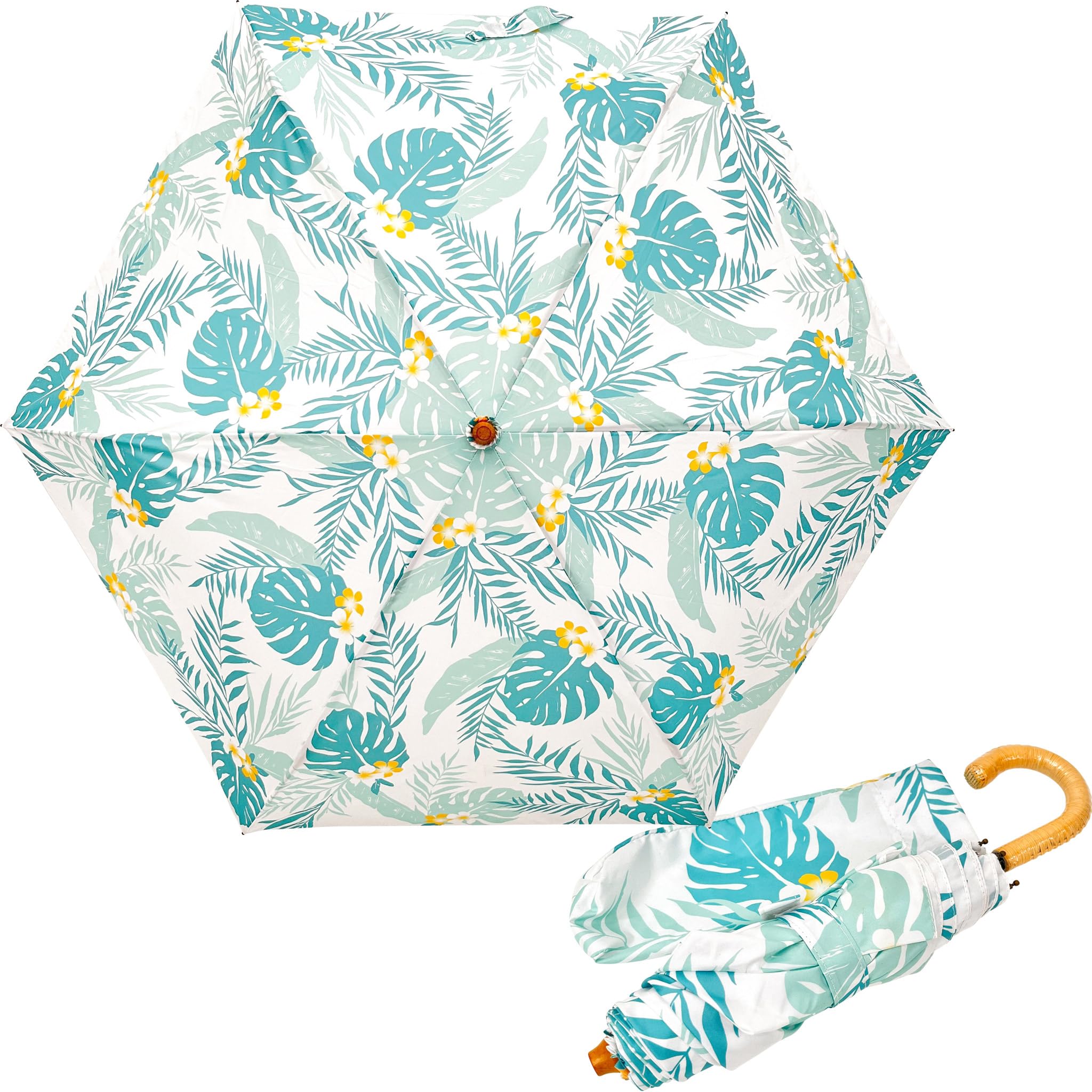 

складной зонт от дождя или дождя или солнца УФ длина 60 х диаметр 90 30 см когда великолепный отличный в качестве подарка УФ-защита, универсальный блеск, зонт, 99% зелёный