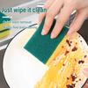 10/20PCS Absorbent Cleaning Sponges Dish Washing Magic Clean Pot Rust Stain Sponge Brush Kitchen Grease Cleaner Household Tools