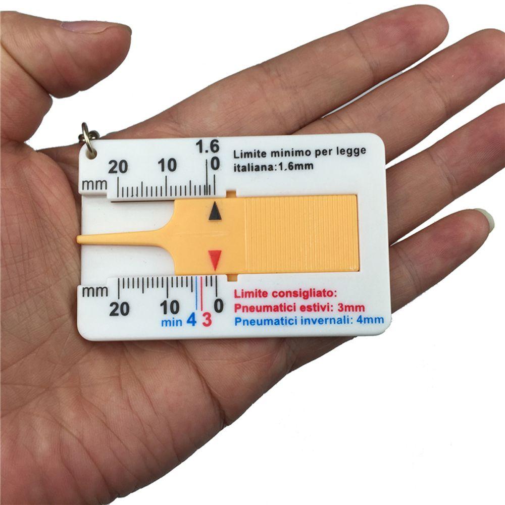 Wheel Measure Tool Car Tyre Tread Depthometer Depth Indicator Tire Pattern Depth Ruler Depth Gauge