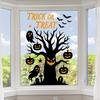 Halloween Stickers Pumpkin Static Stickers Shopping Mall Window Scene Layout Creative Halloween