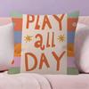 Modern Cartoon Cool Kids Club   Cushion Cover Inches Farmhouse Decor Home Throw Pillow Covers for Couch Decorations