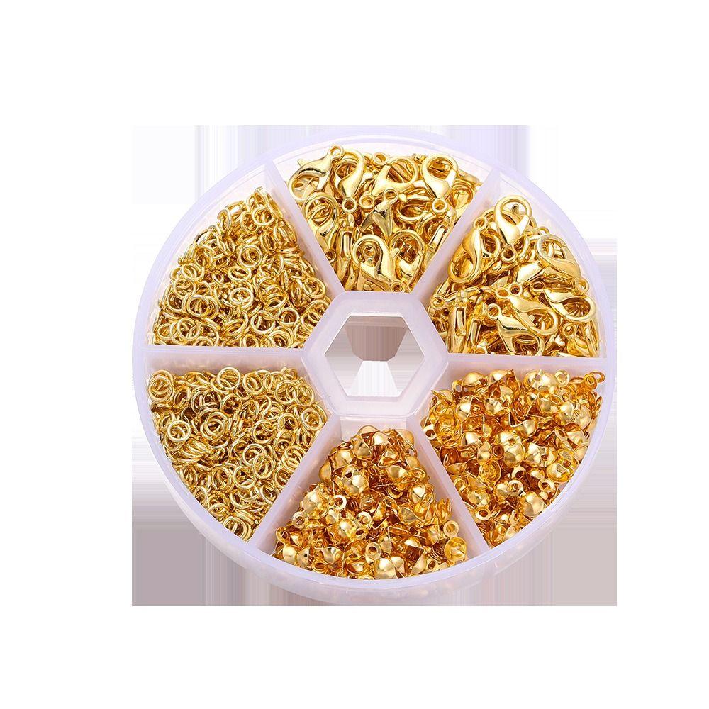 370/570PCS Gold Silver Loop Closure Metal Lobster Clasp High Quality Necklace Connection