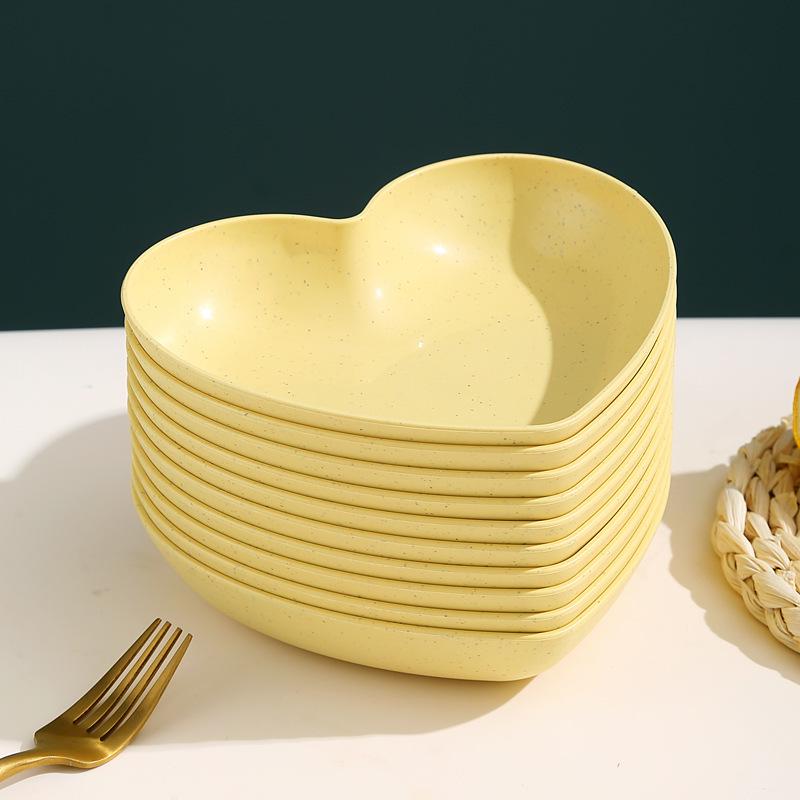 Elegant Gold-Edged Plastic Fruit Plate - Stylish Square Bone Dish for High-End Living Room Decor