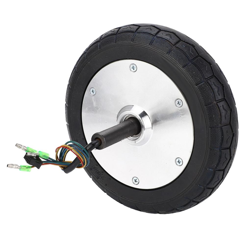8 Inch 36V 350W Electric Scooter Conversion Kit with Wheel Hub Motor Brushless Controller Thumb Throttle Speed Control
